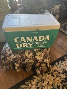 Enfriador Verde y Blanco Seco Canadá Raro - Excelente Estado - Imagen 1 de 8