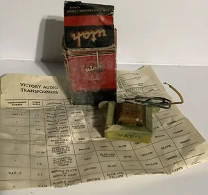 Vintage NOS UTAH Radio Products Audio Transformer VAT-1 9257 - Picture 1 of 3