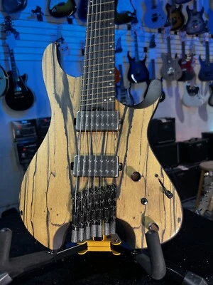 Ibanez QX527 7 弦电动淡月乌木天然扁平得到打褶! 168 — 第 1/4 张图片