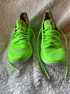 Under Armour Stephen Curry 7 x saurer Patch Kinder Limette Herren US 12,5 Schuhe - Bild 1 von 8