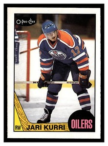 1987 O-Pee-Chee #148  Jari Kurri    Edmonton Oilers NM or Better