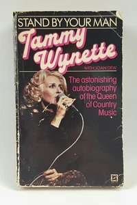 Stand By Your Man Tammy Wynette Book Vintage 1981 Music Autobiography Paperback - Picture 1 of 8