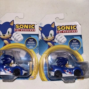 Sonic Hedgehog- 2 Die Casted 2022 Jakks Pacific- One Box Is Damaged - Picture 1 of 8