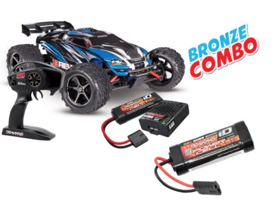 Traxxas E-Revo 1:16 blau RTR Brushed Bronze Combo TRX71054-8-BLUE-BRONZE-COMBO  - Bild 1 von 3