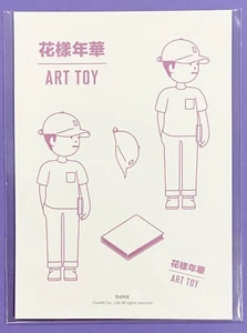 [RM] RARE BTS TOY ART 3P STICKERS SET K-POP SEALED NEW+AUS EXPRESS SHIPPING - Picture 1 of 3