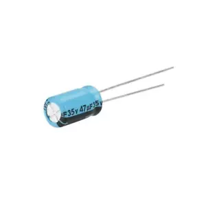 Radio Shack 47uF 35V 20% Condensador Electrolítico de Plomo Radial (paquete de 4) No: 2721027 - Imagen 1 de 1