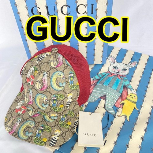 Cappellino Gucci GG Supreme Yuko Higuchi edizione limitata