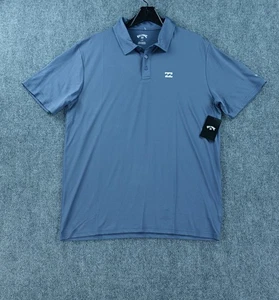 Billabong Polo Shirt Men's Size L Coronado Polo Quick Dry UPF 50+ NWT - Picture 1 of 9