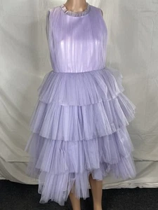 Tulleen Girl's Dress Farvue Tulle Size 14Y Purple - Picture 1 of 6