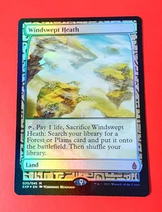 Mtg Windswept Heath Foil English Version - Picture 1 of 2