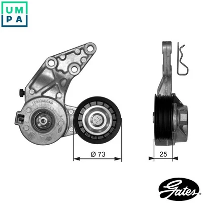 BELT TENSIONER VRIBBED BELT T39067 FOR VW CARAVELLE/KOMBI/Bus/TRANSPORTER/Mk - Image 1 of 4