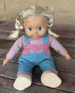 Vintage Baby Doll Talkin Tots Interactive Talking Doll Play By Play 1996 - Picture 1 of 7