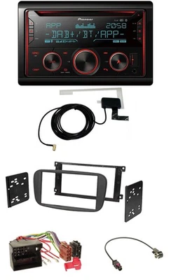 Pioneer 2DIN MP3 DAB USB CD Bluetooth Autoradio für Ford Focus C-Max Galaxy ab 2 - Bild 1 von 4