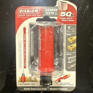 Diablo Hartmetall Zähne Lochsäge 2-3/8 (60 mm) - Bild 1 von 2