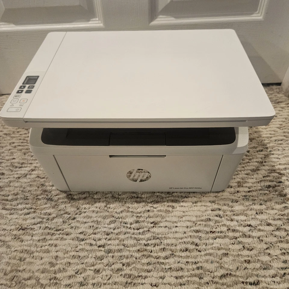 HP LaserJet Pro MFP M28w Wireless All-in-One Laserjet Printer 220 Page count! - Image 1 of 4