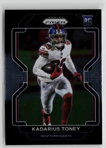 Kadarius Toney Rookie - Panini Chronicles Prizm Black 2021 #PB-11 NY Giants - Imagen 1 de 2