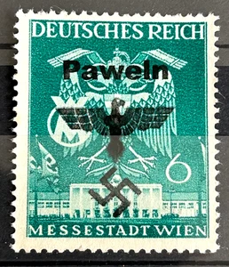 1941 German Stamp MNG Mi:DR769 - Vienna spring fair o/print Paweln/834 - Picture 1 of 1