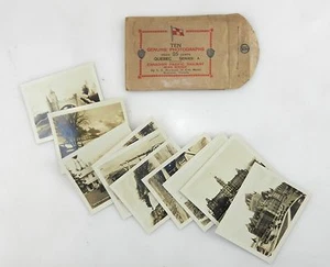 10 Genuine Photographs Quebec Series Canadian Pacific Railway, 3"1/2 x 2"3/4 S18 - Picture 1 of 5