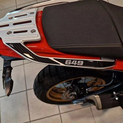 RESIN BIKE Adesivi 3D compatibili con Moto Morini X-CAPE Protezioni Maniglie Passeggero