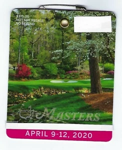 2020 MASTERS BADGE - Picture 1 of 1