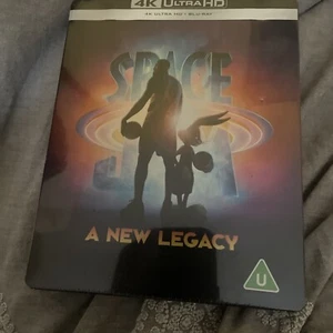 Space Jam A New Legacy SteelBook 4K Ultra HD Blu-ray Zavvi UK SEALED Free P+P - Picture 1 of 3