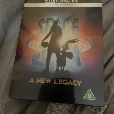 Space Jam A New Legacy SteelBook 4K Ultra HD Blu-ray Zavvi UK  SEALED Free P+P - Image 1 of 3