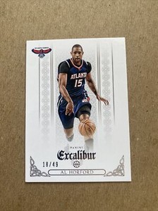 2014-15 Excalibur Silver #d/49 Al Horford Atlanta Hawks