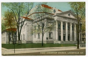 Postcard - Louisville, Kentucky, First Christian Church - C.1910 - Picture 1 of 2