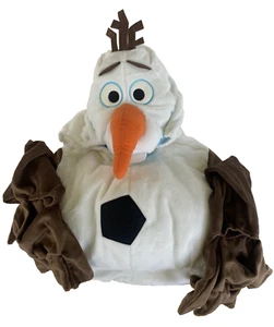 Disney Store Olaf Child XS Size 4 Plush Stuffed Halloween Costume Frozen Snowman - Picture 1 of 19