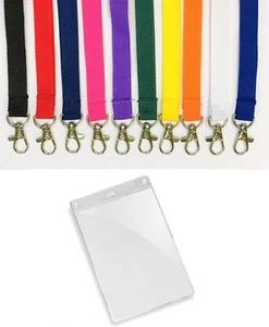 Correa de metal con cordón liso para el cuello cordón de 15 mm con billetera flexible A6 - Envío y devolución gratuitos - Imagen 1 de 21