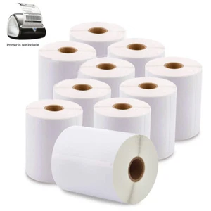 10 rollos 2200 etiquetas de envío térmico directo 4x6 para DYMO 4XL 1744907 - 220/rollo - Imagen 1 de 6