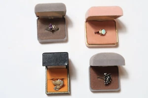 Sterling Silver 925 Ring Lot 4 of Rings - Picture 1 of 24