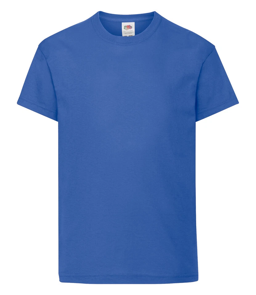 Fruit Of The Loom Camiseta Básica De Algodón Para Niños - Imagen 1 de 1