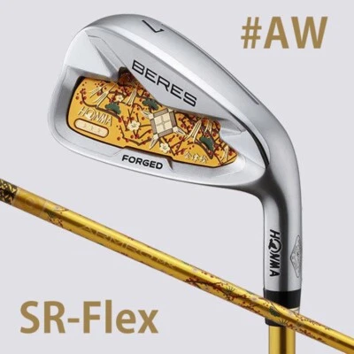 HONMA BERES Aizu 3Star #AW Iron RH ARMRQ MX 3S Shaft SR-Flex Men Golf Club Japan - Image 1 of 4