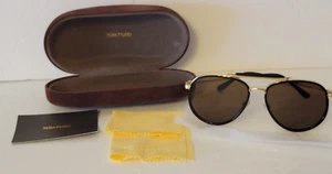 Tom Ford TF666 Sunglasses Men's Fashion Aviator Designer 60-16-145 Made In Italy - Bild 1 von 21