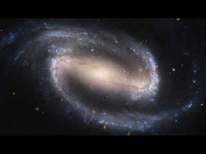 Barred Spiral Galaxy - Poster 24 x 42 - Bild 1 von 1