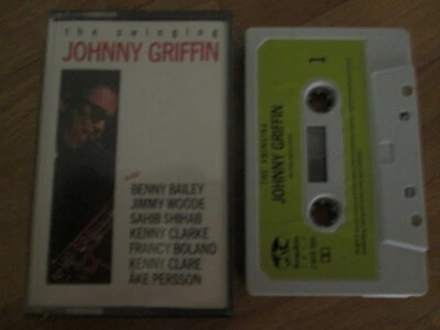 Johnny Griffin ‎– The Swinging... -  UK Cassette 1st Press 1987  - Image 1 of 4