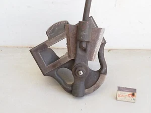 Vintage Antique MARPLES Cast Iron Mitre Trimmer Edge Picture Framing Knife Tool - Picture 1 of 6