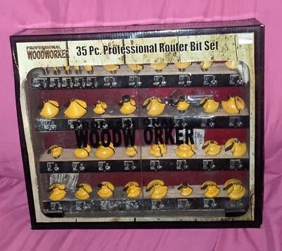 Professional Woodworkers 35  Piece Professional Router Set - Image 1 of 2