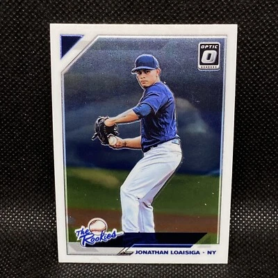 2019 Donruss Optic Jonathan Loaisiga RC The Rookies New York Yankees #7 - Image 1 of 2