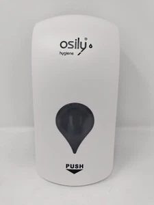 White Manual Soap Dispenser ADS Plastic Manual Pump 1000ml Capacity Hand Wash - Picture 1 of 14