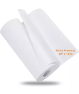 Brothredd Adesivo Ricamo Stabilizzatore Lavaggio Bianco 12x15 Yd/Rotolo - Foto 1 di 7