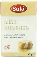 Sula 73799 Mint Humbugs Sugar Free Sweets, 42g - 14 Pack