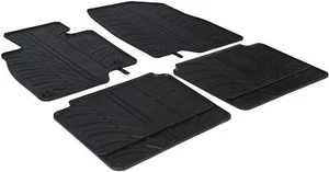 All Weather Custom Fit Rubber Floor Mats fit 2014-2021 Mazda6, 4 Pc. Set - Black - Picture 1 of 1