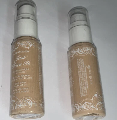 Base Hard Candy Just Face It One Step 833 Ultra Light 1,19 fl oz. Lote de 2 Foto 1 de 3