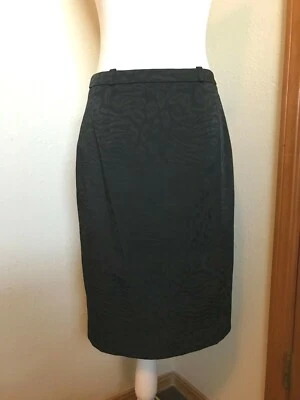 Falda lápiz negra Etcetera talla 4 estampado animal sutil Foto 1 de 4