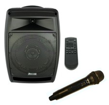 Chiayo StageMan 150W portable PA with 1x wireless microphone, Cd player /USB 