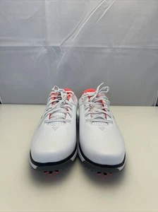 New Under Armour UA Charged Medal RST Golf Shoes 3025381-100 White Men’s 10.5 - Picture 1 of 8