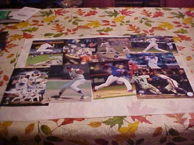 (9) New York Mets 8x10 Licensed Photo's Package  Noah  Seaver  Carter  Rosario  - Image 1 of 4