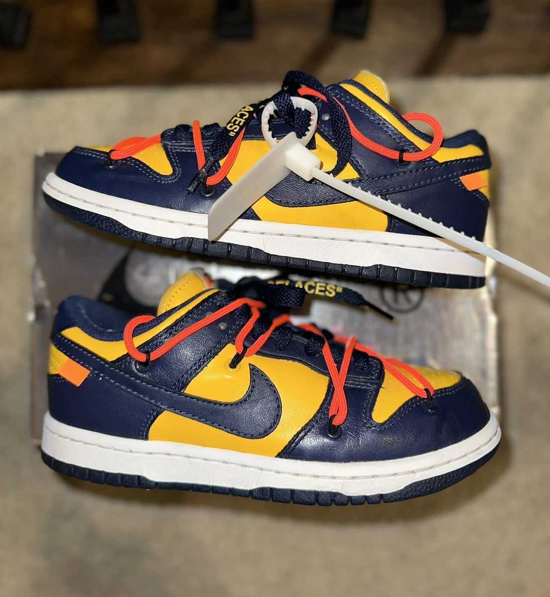 最終価格Off-White × NikeDunk Low 1 27.5cm Nike Off-White x Dunk Low Lot 13 of 50 for Sale | Authenticity